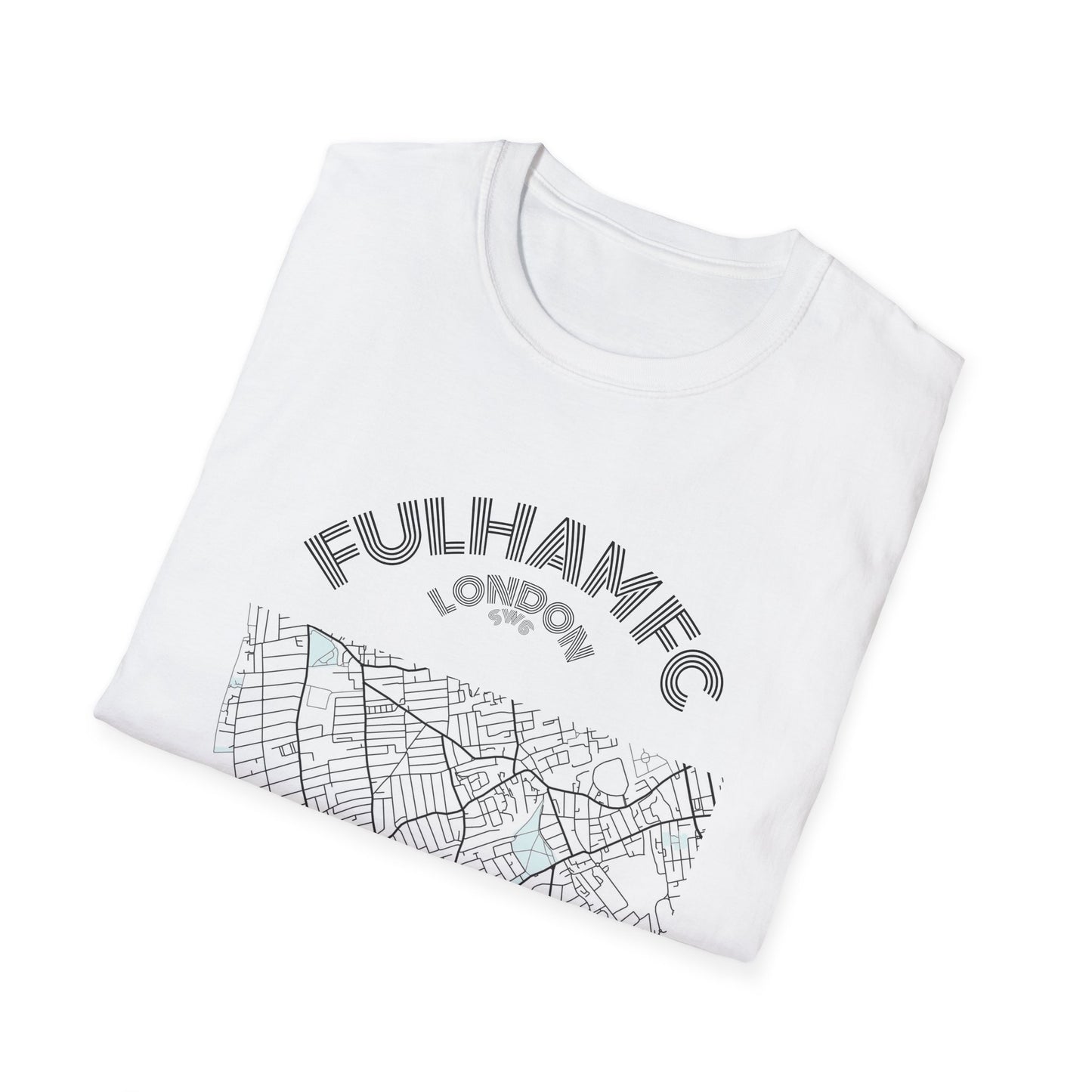 Fulham london sw6 map tee
