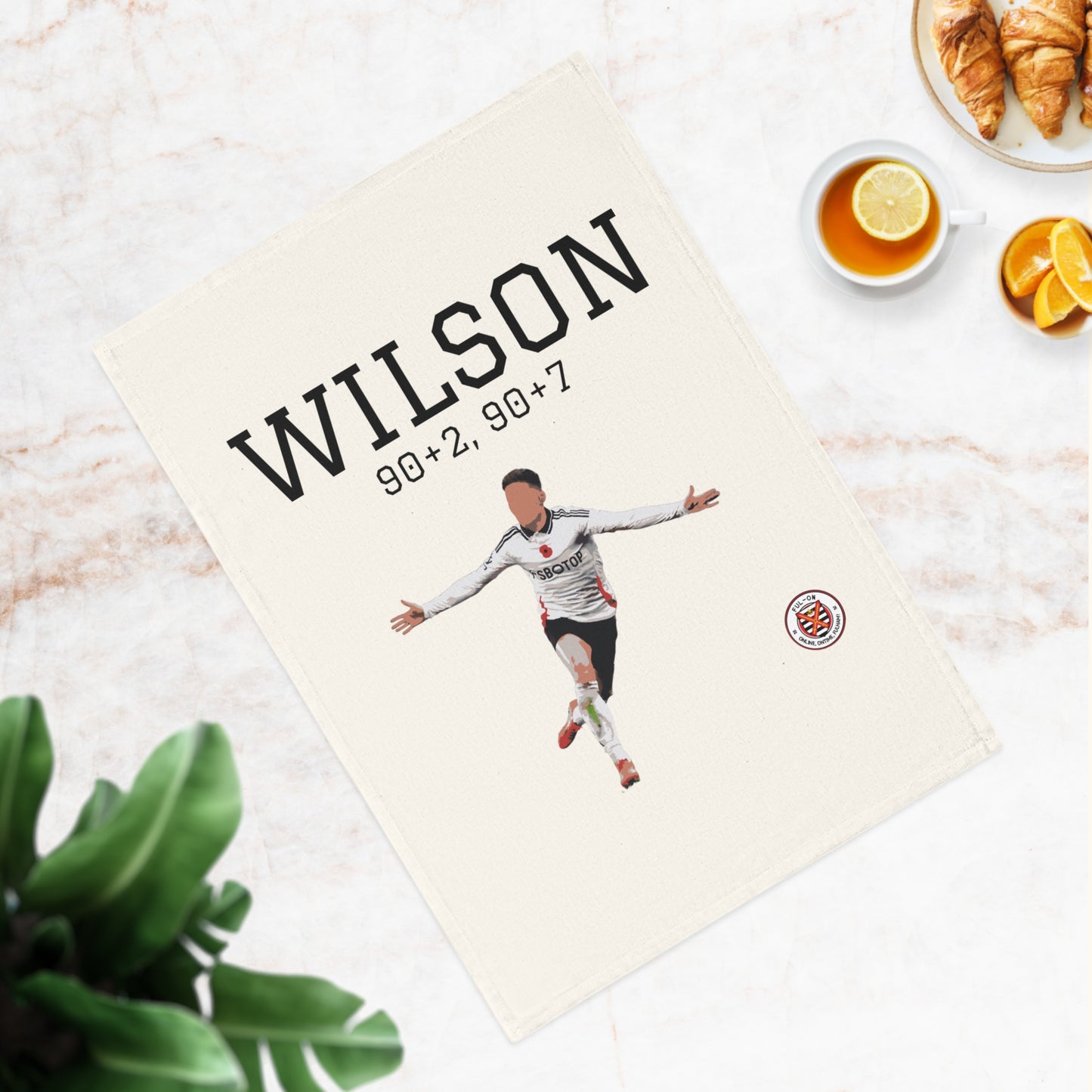 Wilson 90+ Cotton Tea Towel