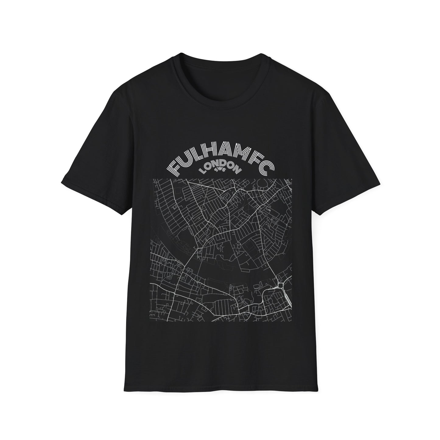 Fulham london sw6 map tee