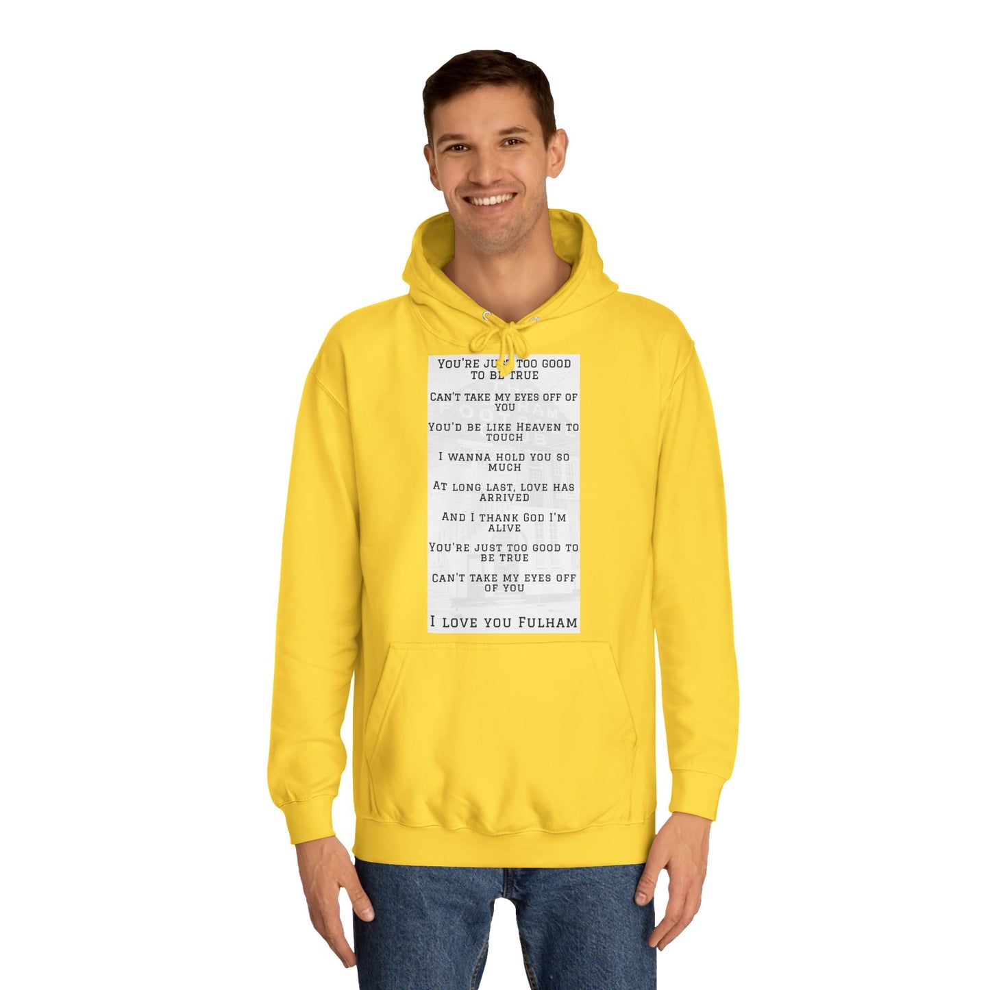 To good Unisex College Hoodie