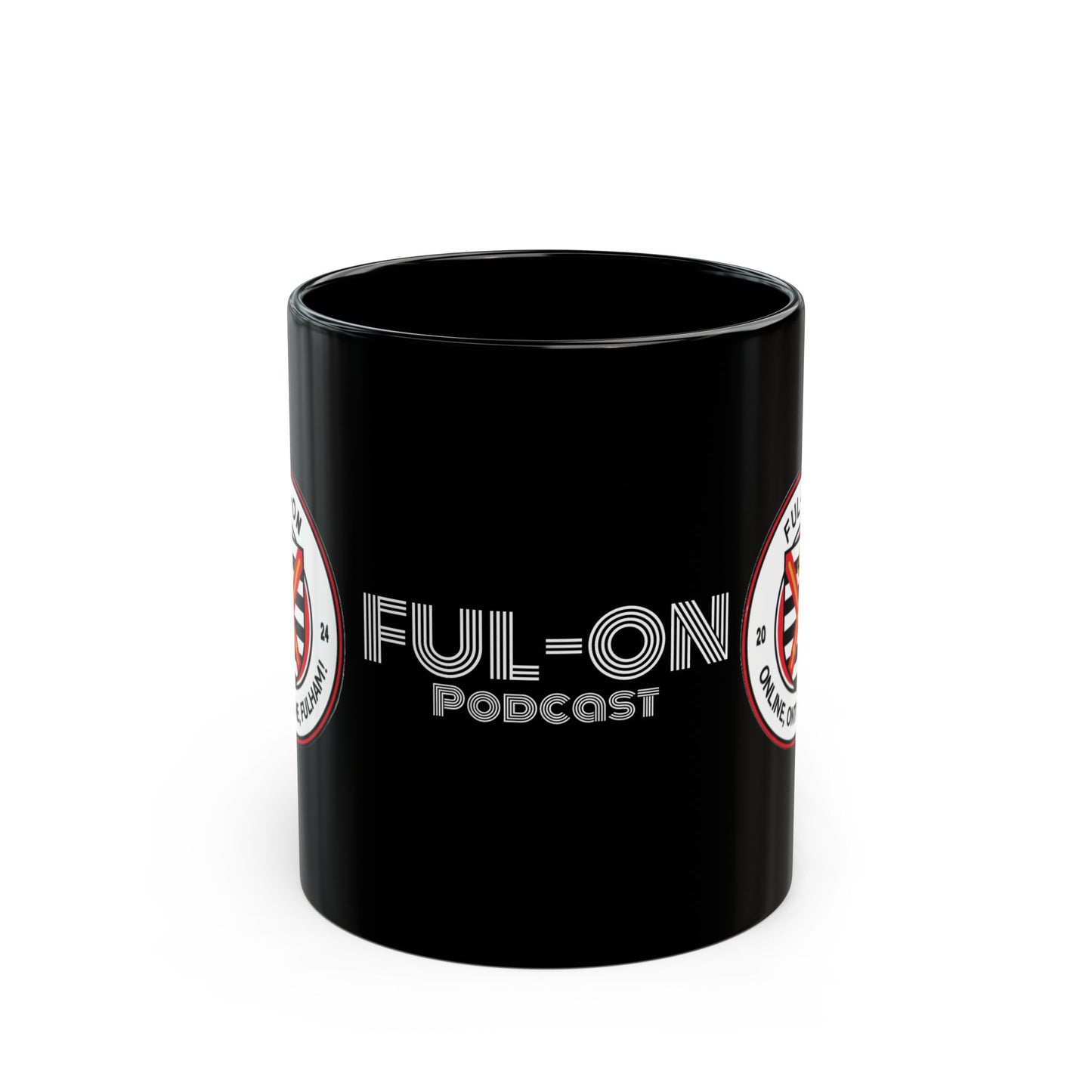 Ful-on Black Mug (11oz, 15oz) (All customers)