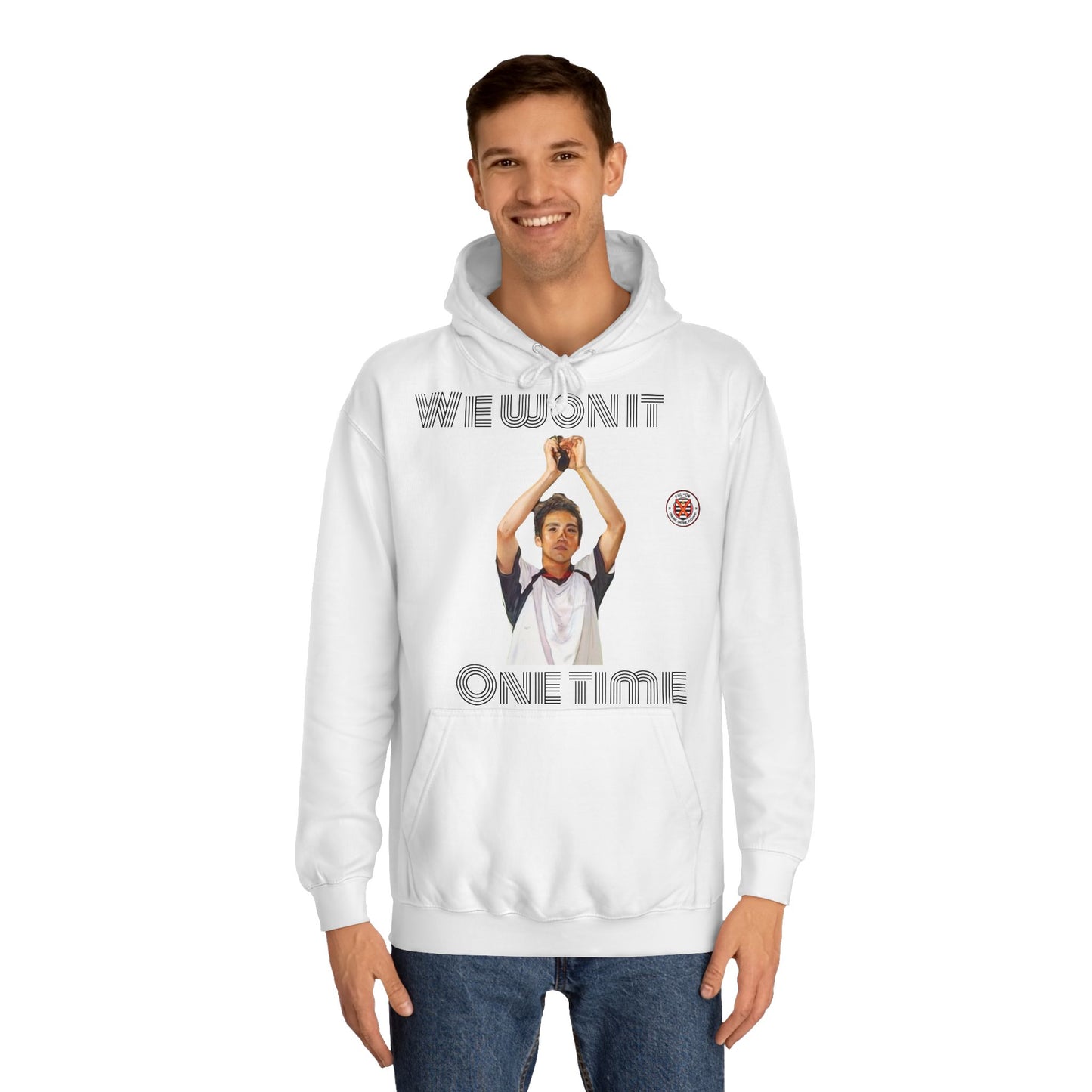 We won it Unisex College Hoodie