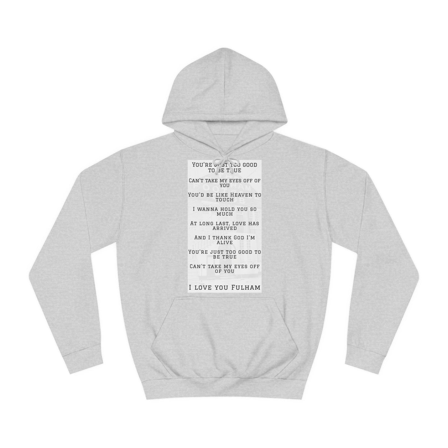 To good Unisex College Hoodie