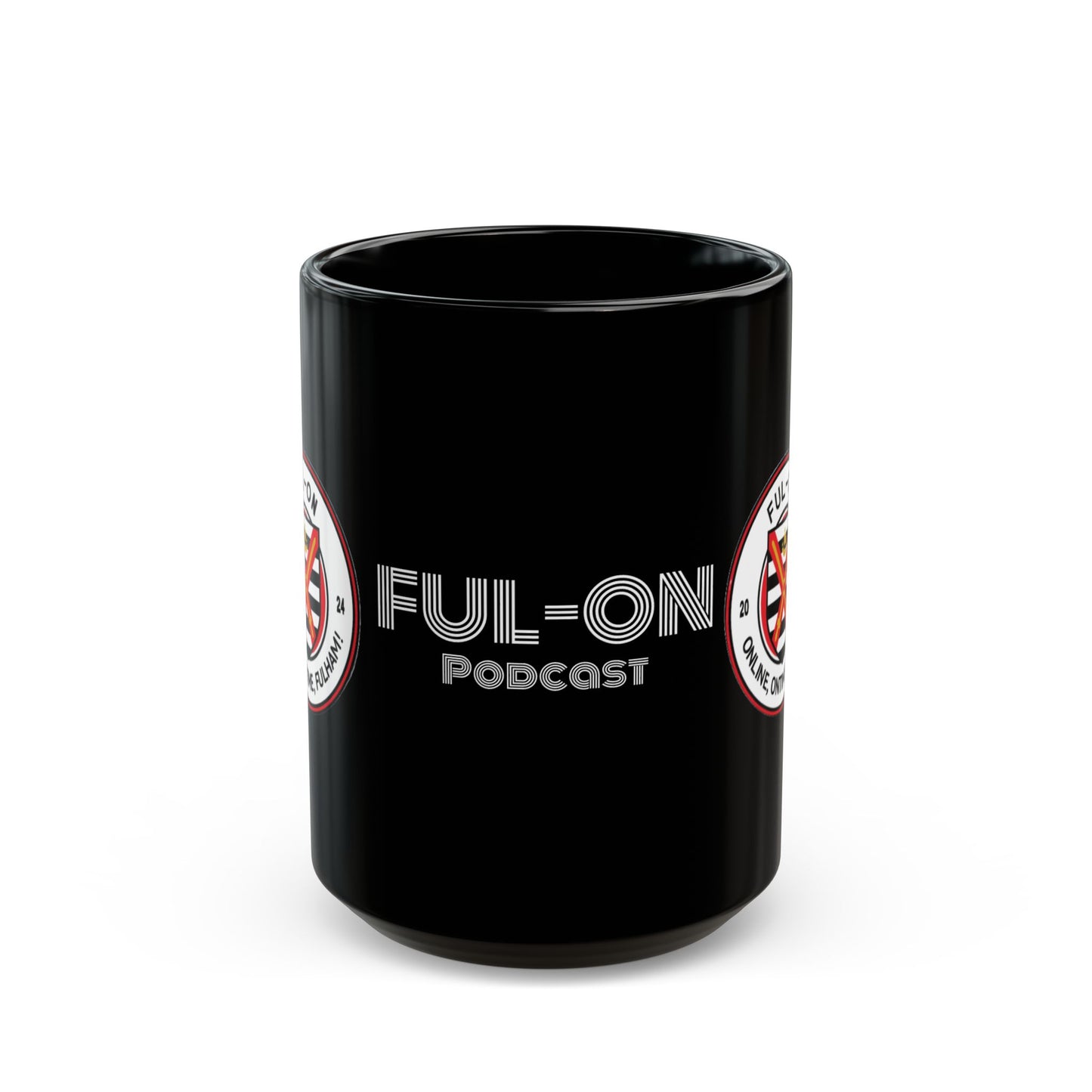 Ful-on Black Mug (11oz, 15oz) (All customers)