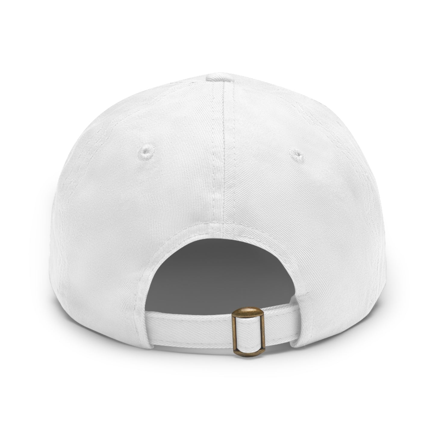 Dad Hat with Leather Patch (US customer) (Rectangle)