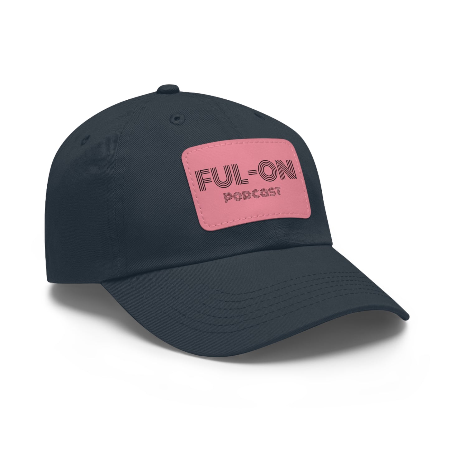 Dad Hat with Leather Patch (US customer) (Rectangle)