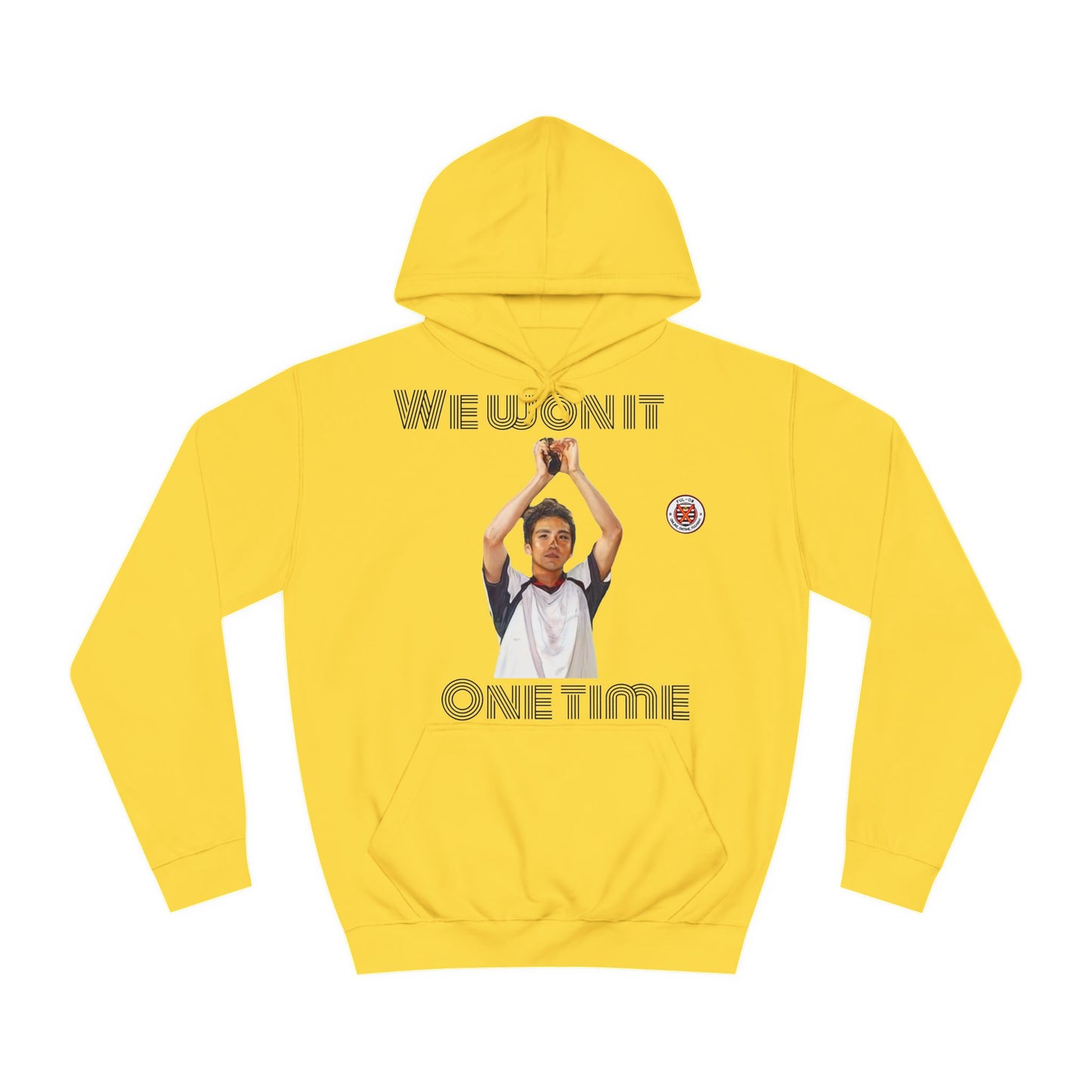 We won it Unisex College Hoodie