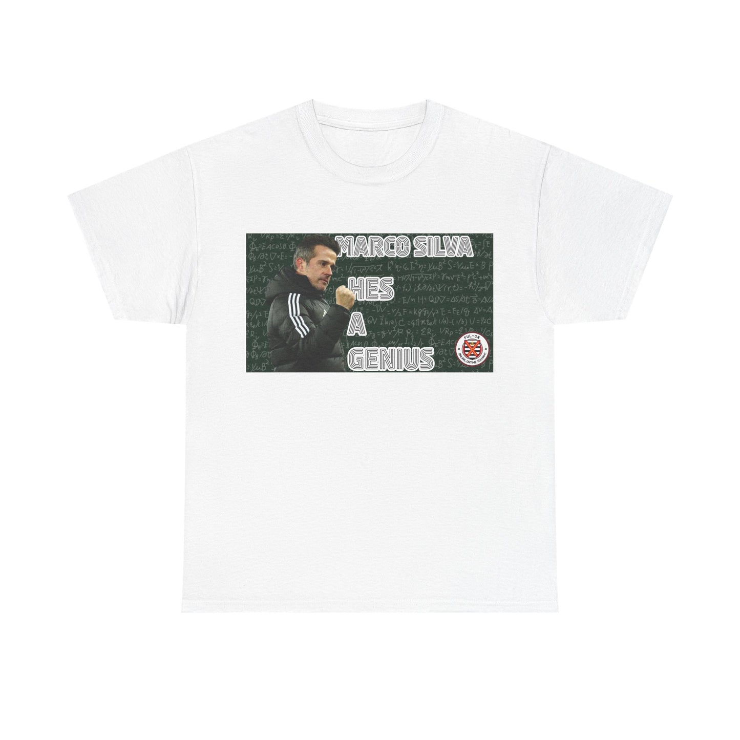 Marco Silva Genius Unisex Heavy Cotton Tee | Perfect for Soccer Fans
