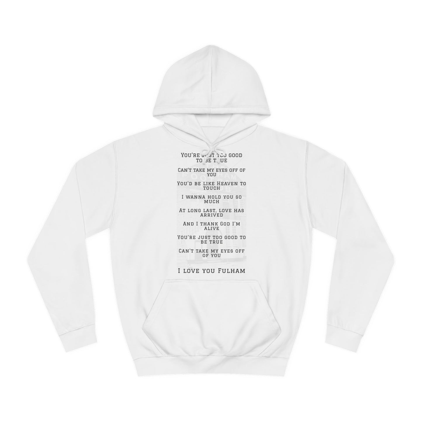 To good Unisex College Hoodie