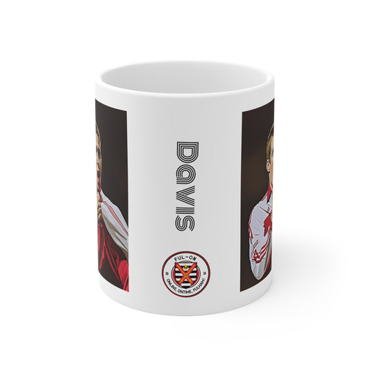 Davis Ceramic Coffee Cups, 11oz, 15oz