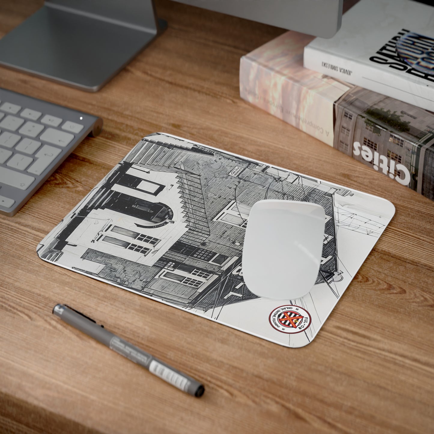 Cottage Desk Mouse Pad