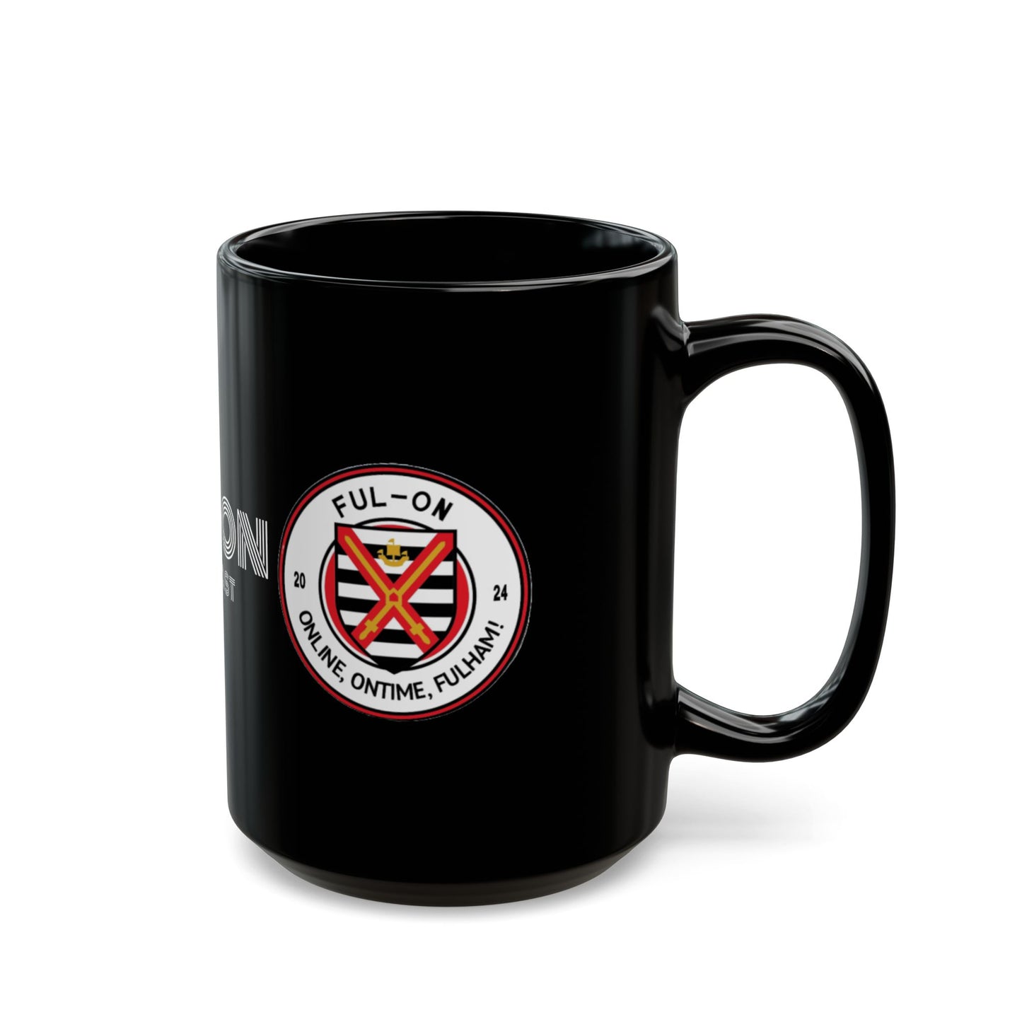 Ful-on Black Mug (11oz, 15oz) (All customers)