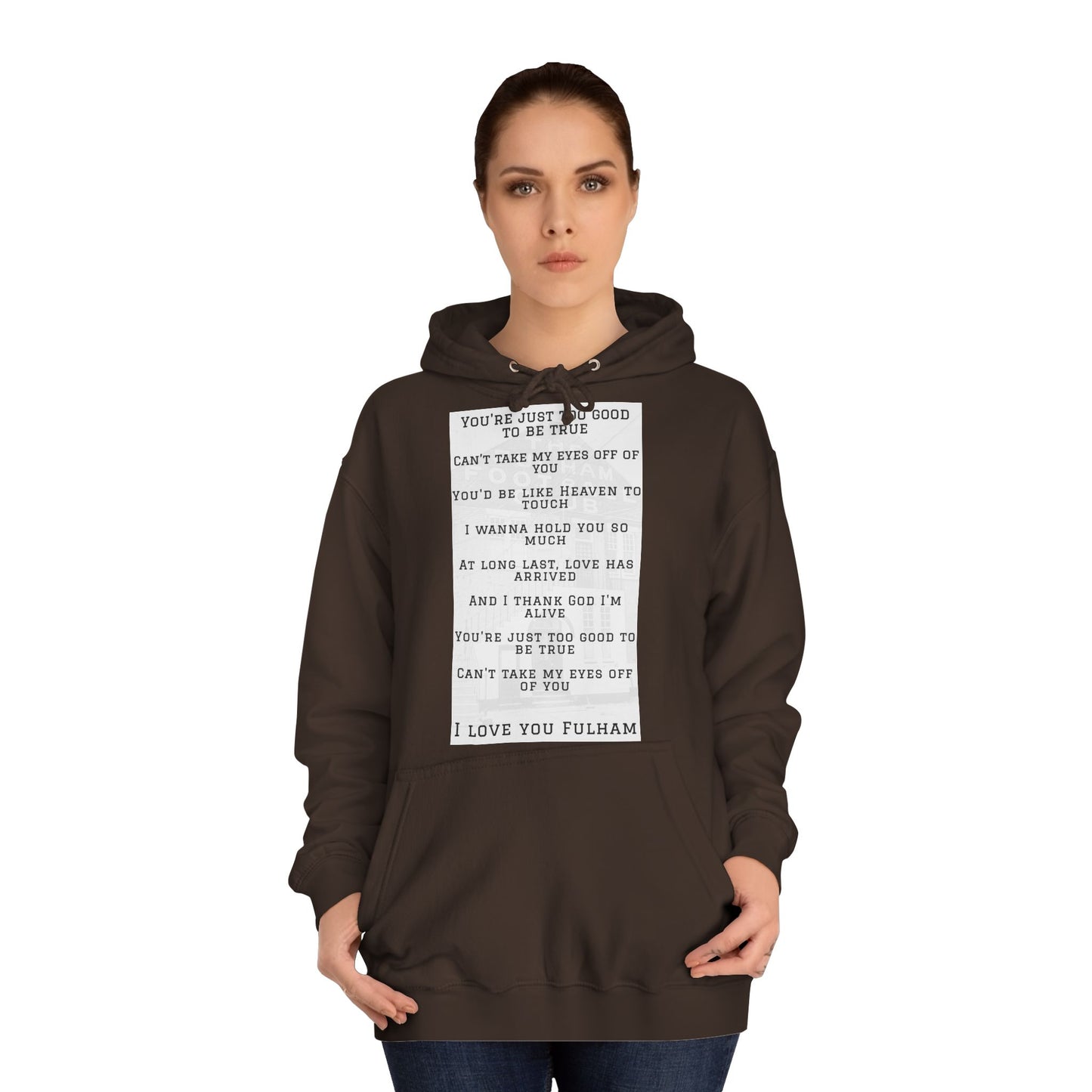 To good Unisex College Hoodie