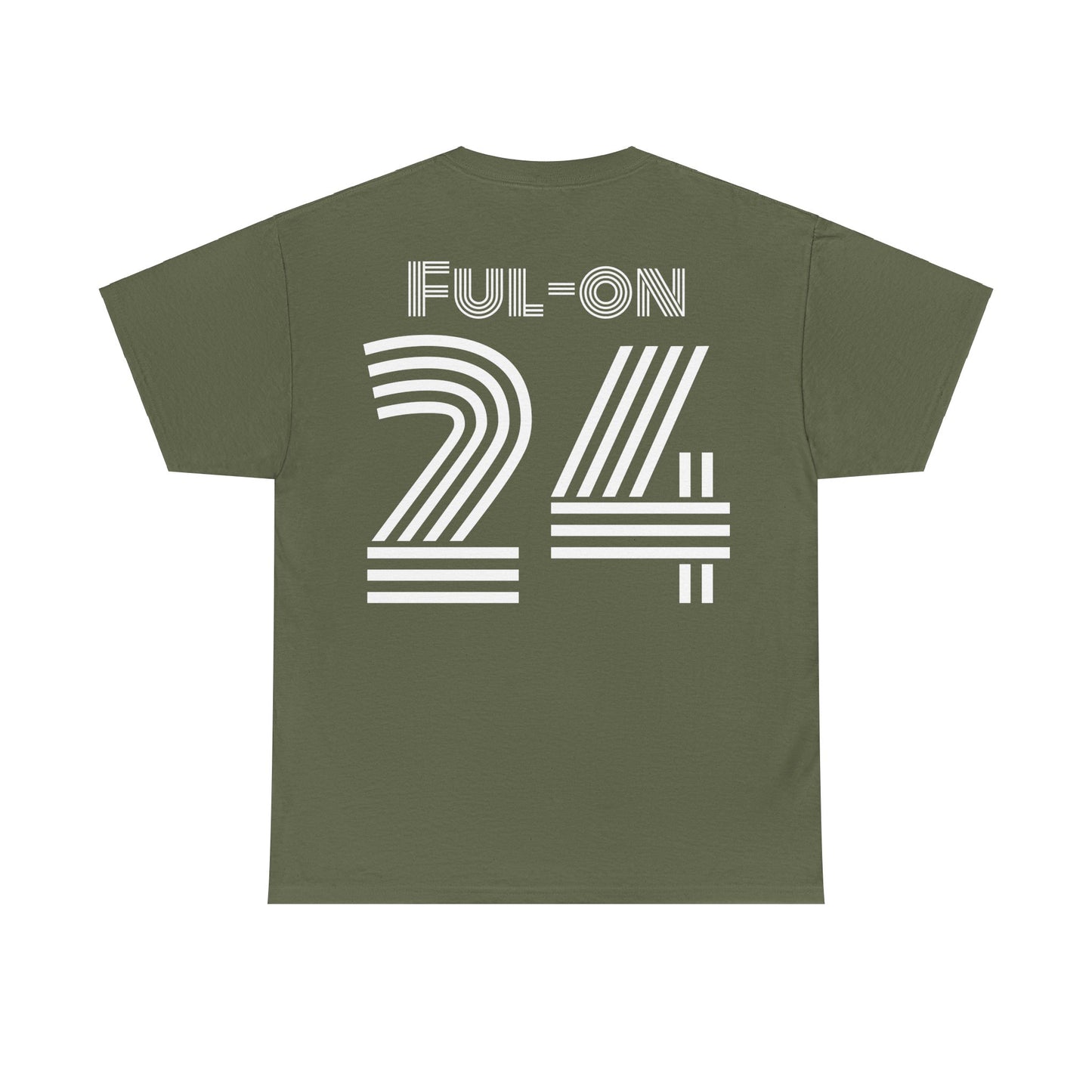 Ful-on 24 (Dark) Unisex Heavy Cotton Tee