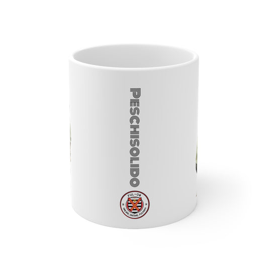 Peschisolido Ceramic Coffee Cups, 11oz, 15oz