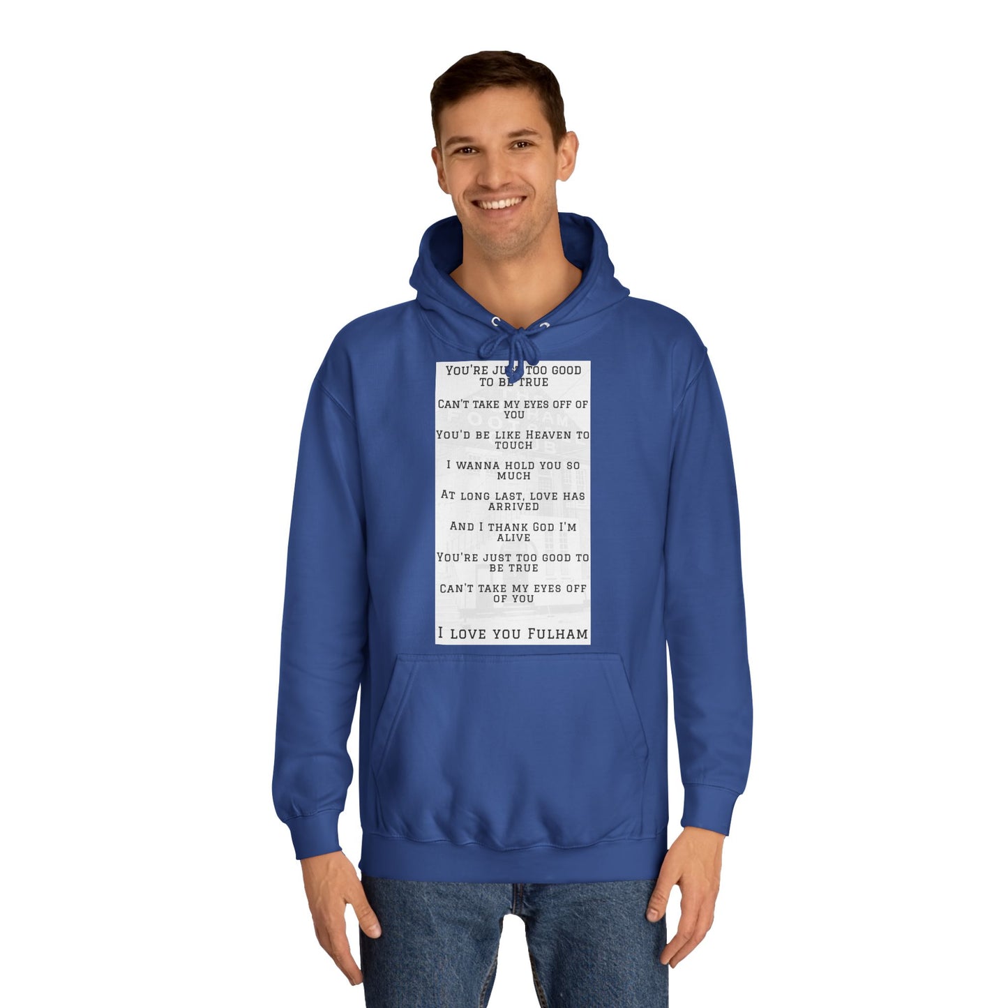 To good Unisex College Hoodie