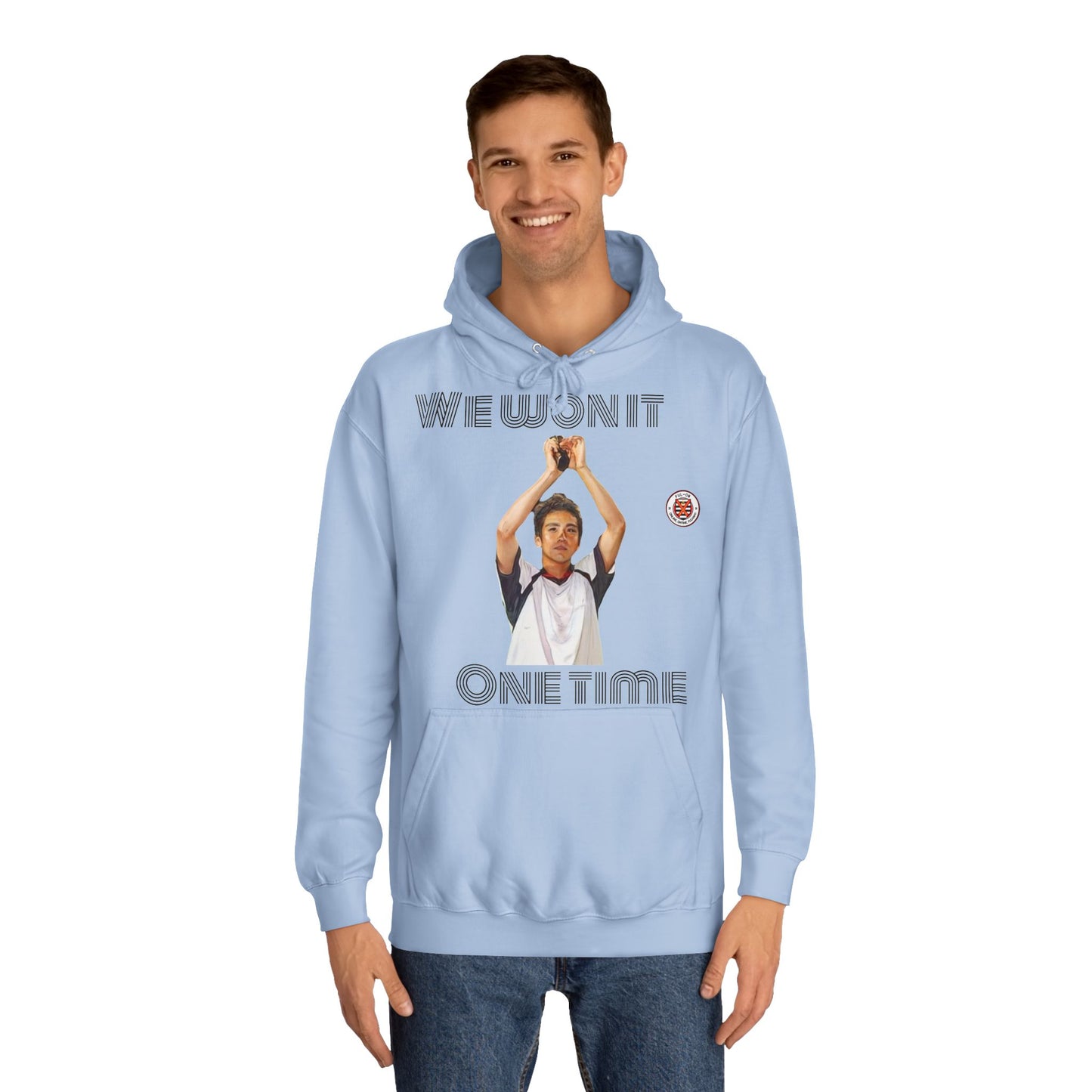 We won it Unisex College Hoodie