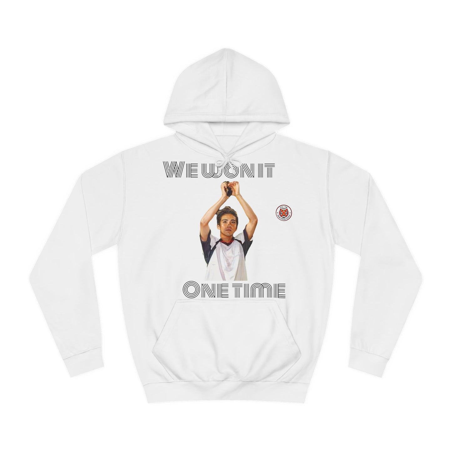 We won it Unisex College Hoodie