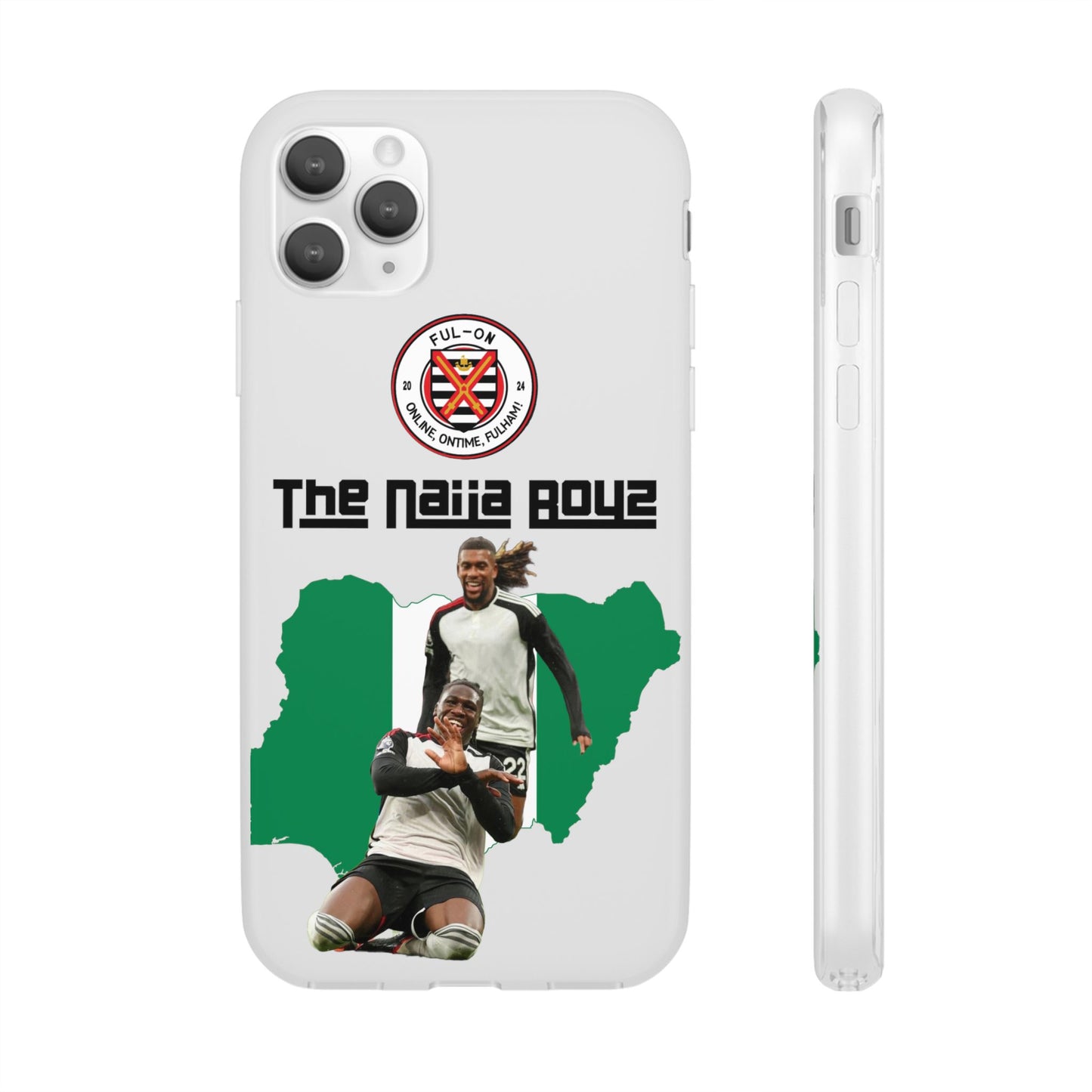 Naija boys (all customers) Flexi Cases