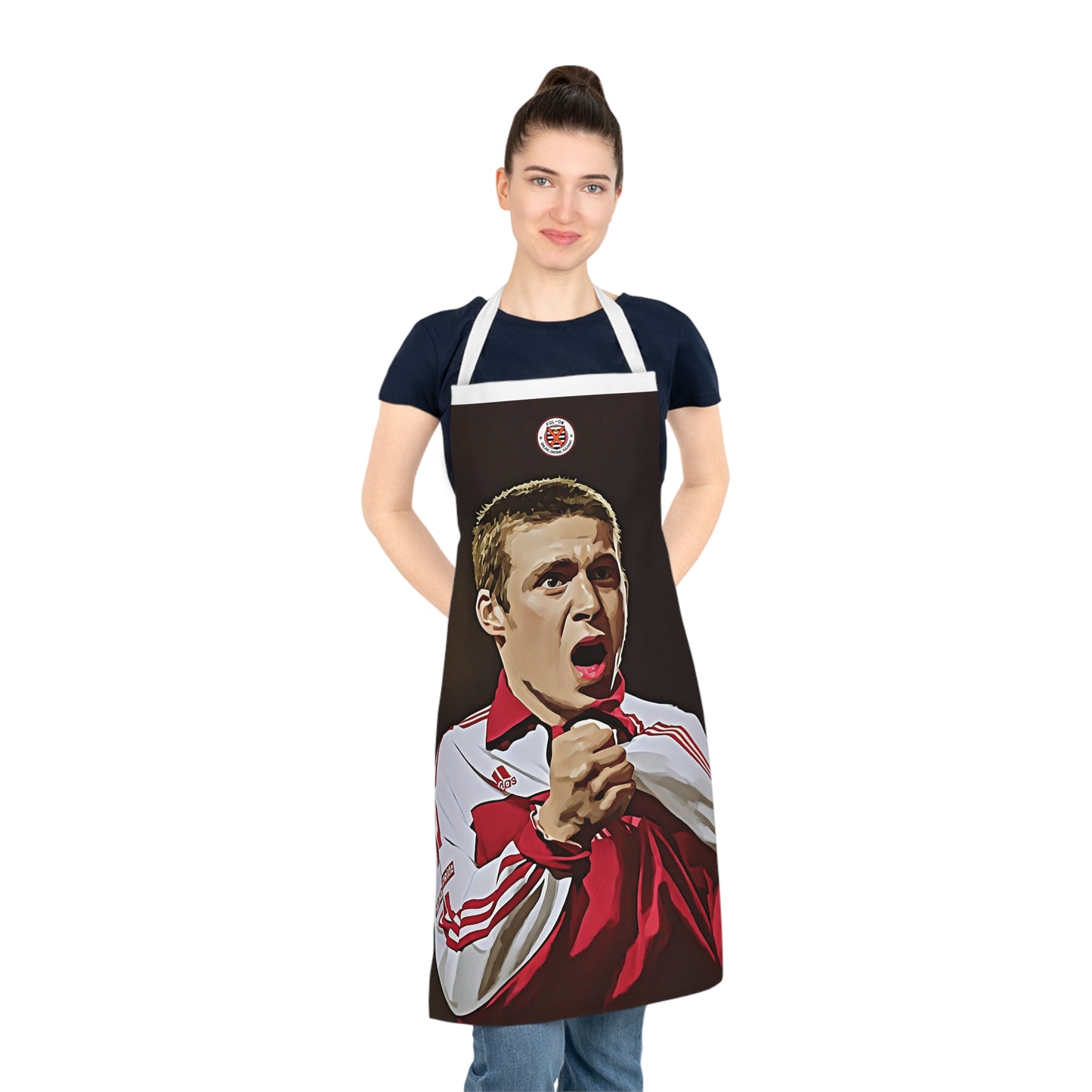 Davis Adult Apron (AOP)