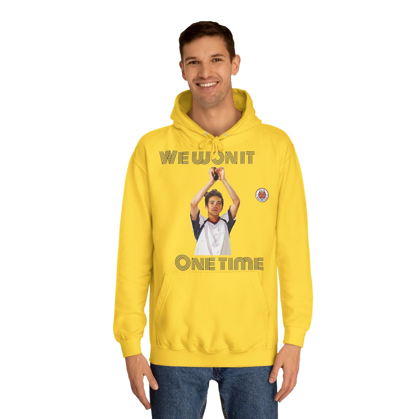 We won it Unisex College Hoodie