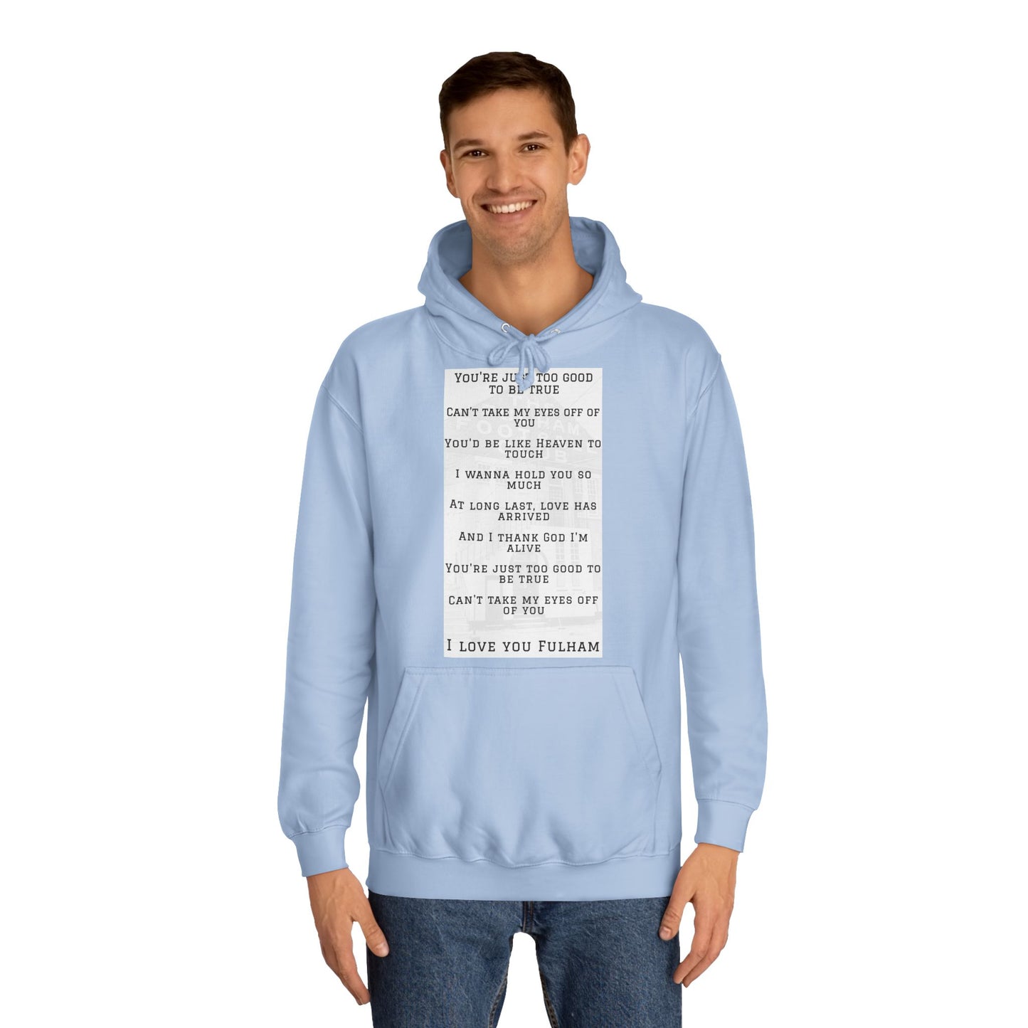 To good Unisex College Hoodie