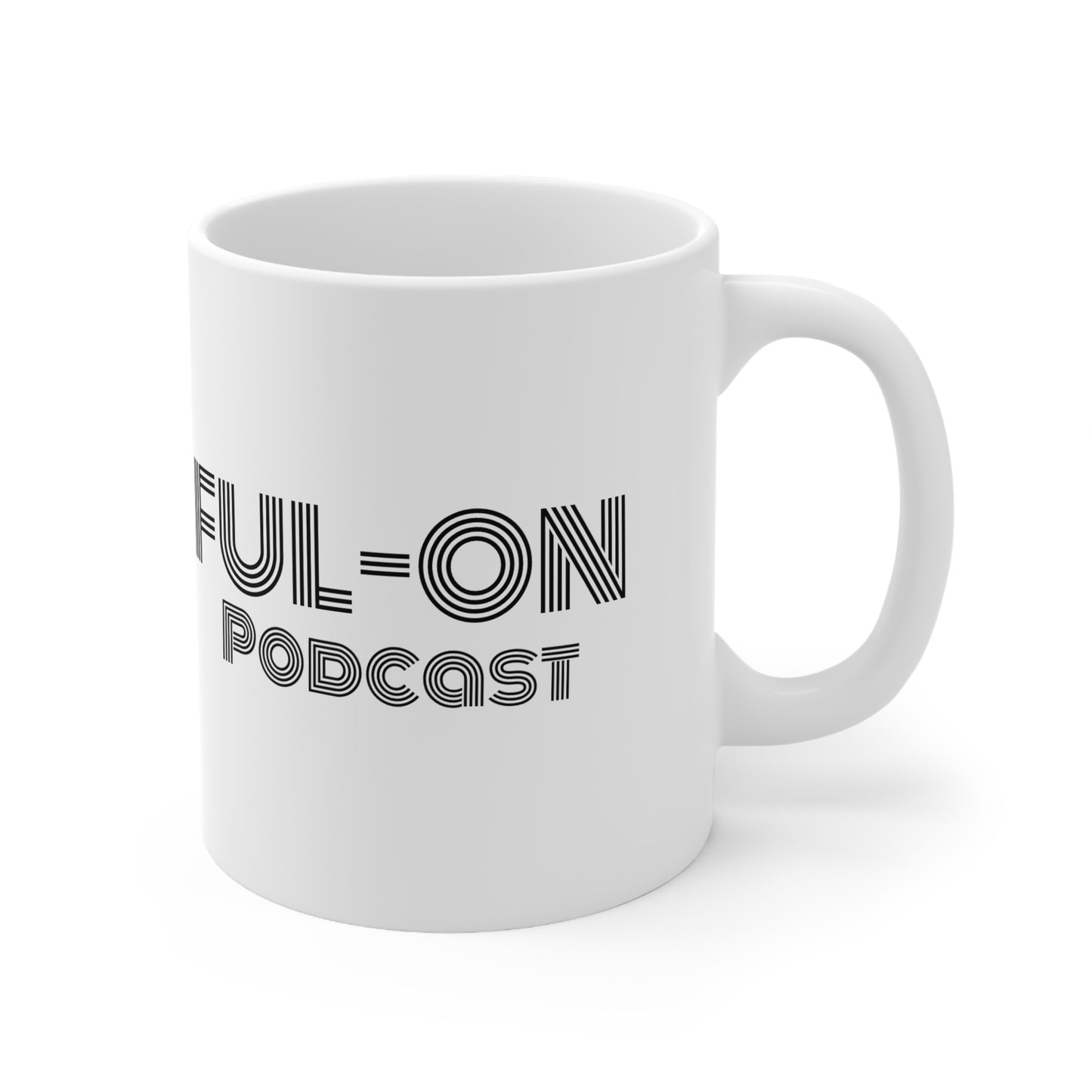 Ful-on Ceramic Coffee Cups, 11oz, 15oz