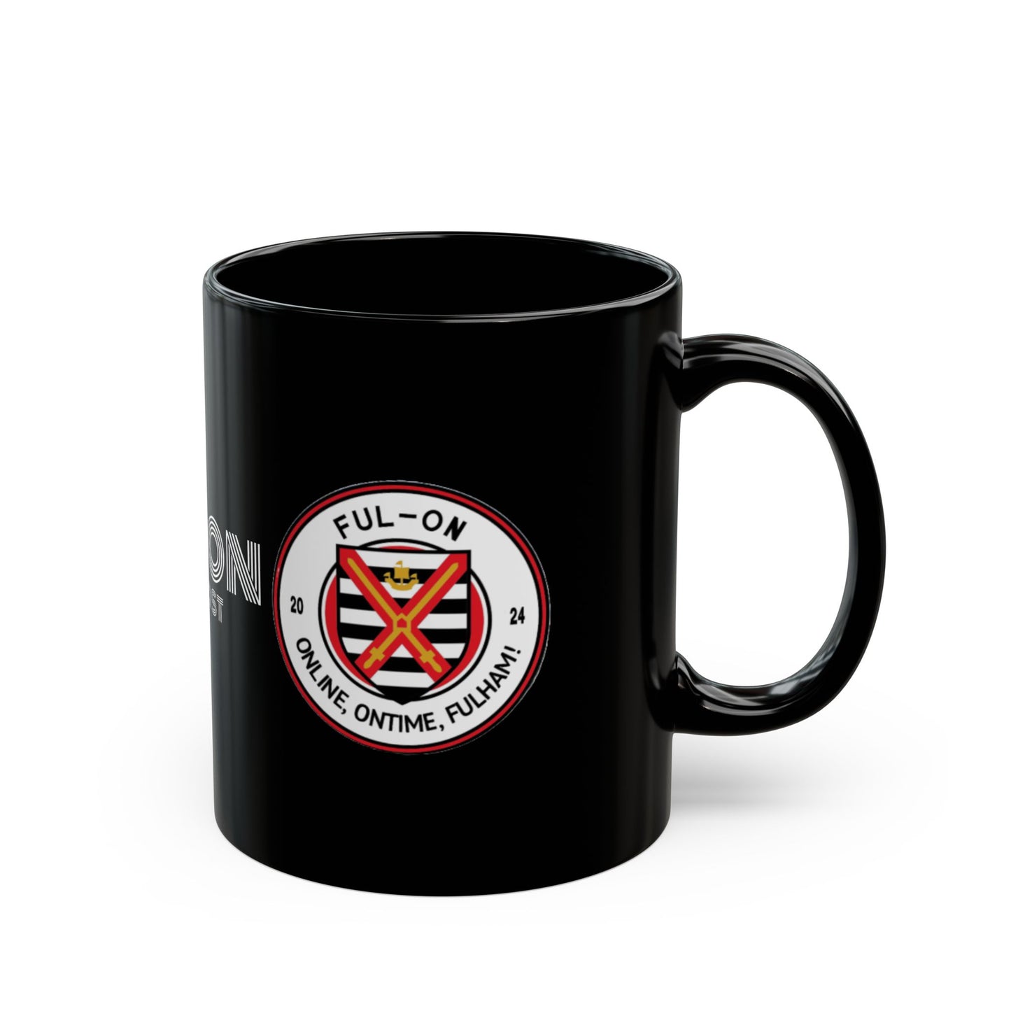 Ful-on Black Mug (11oz, 15oz) (All customers)