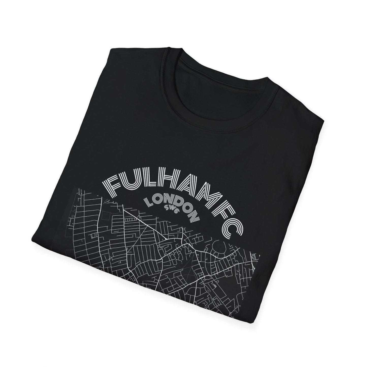 Fulham london sw6 map tee