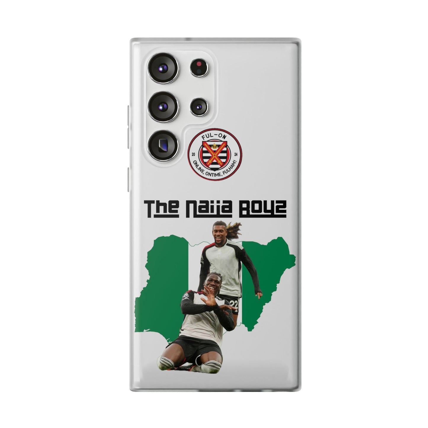 Naija boys (all customers) Flexi Cases