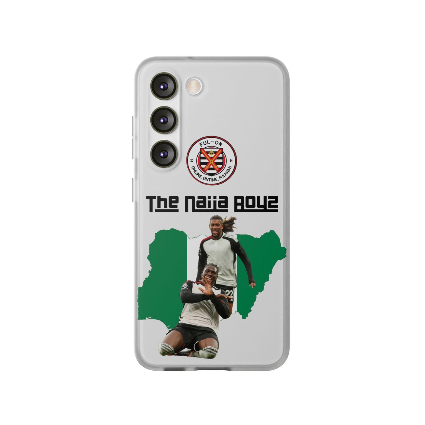 Naija boys (all customers) Flexi Cases