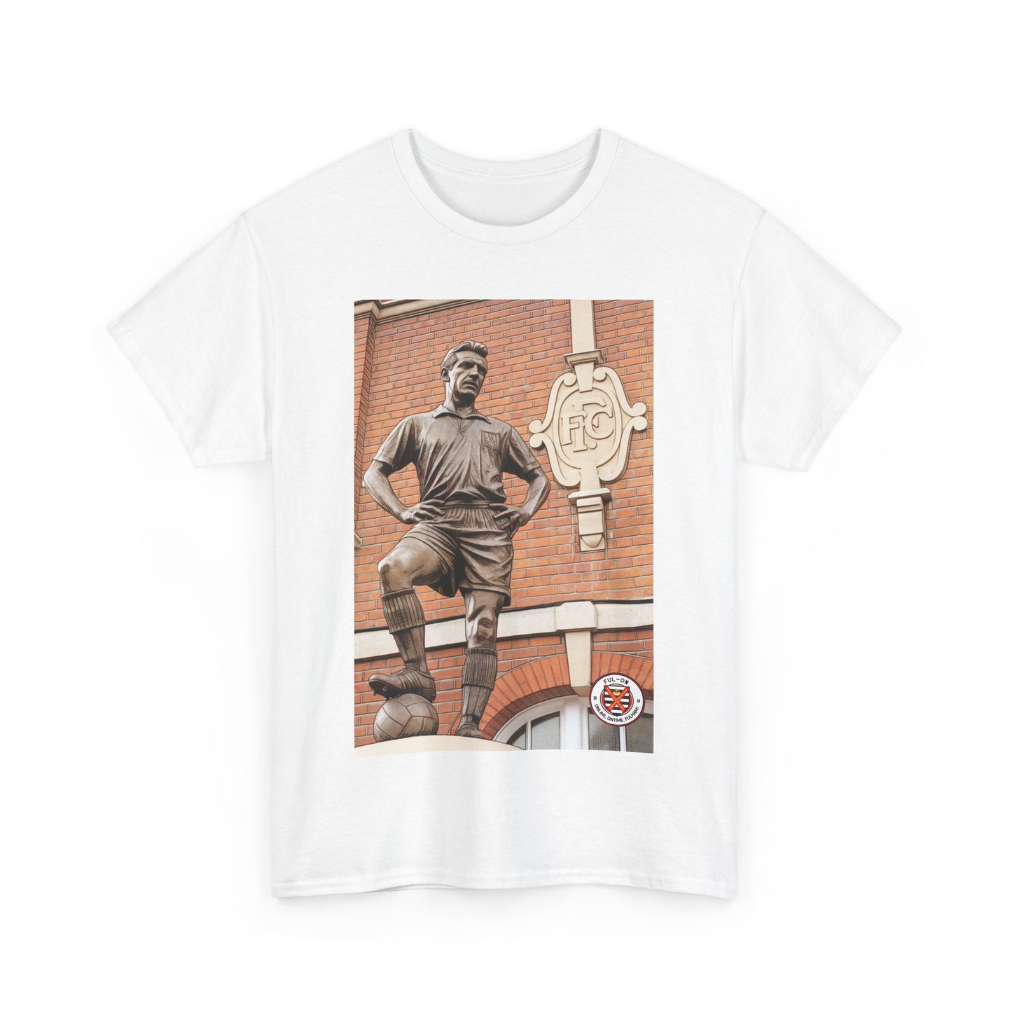 Haynes statue Unisex Heavy Cotton Tee