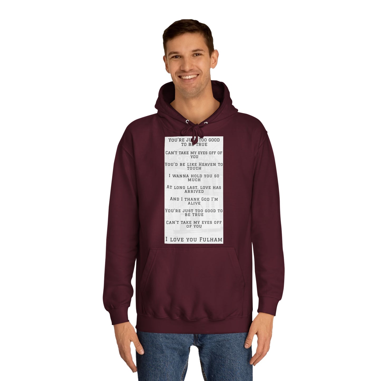 To good Unisex College Hoodie