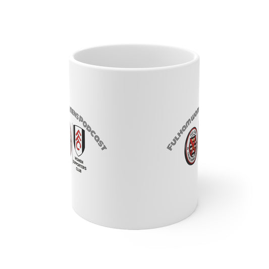 Fulham Women's podcast Mug