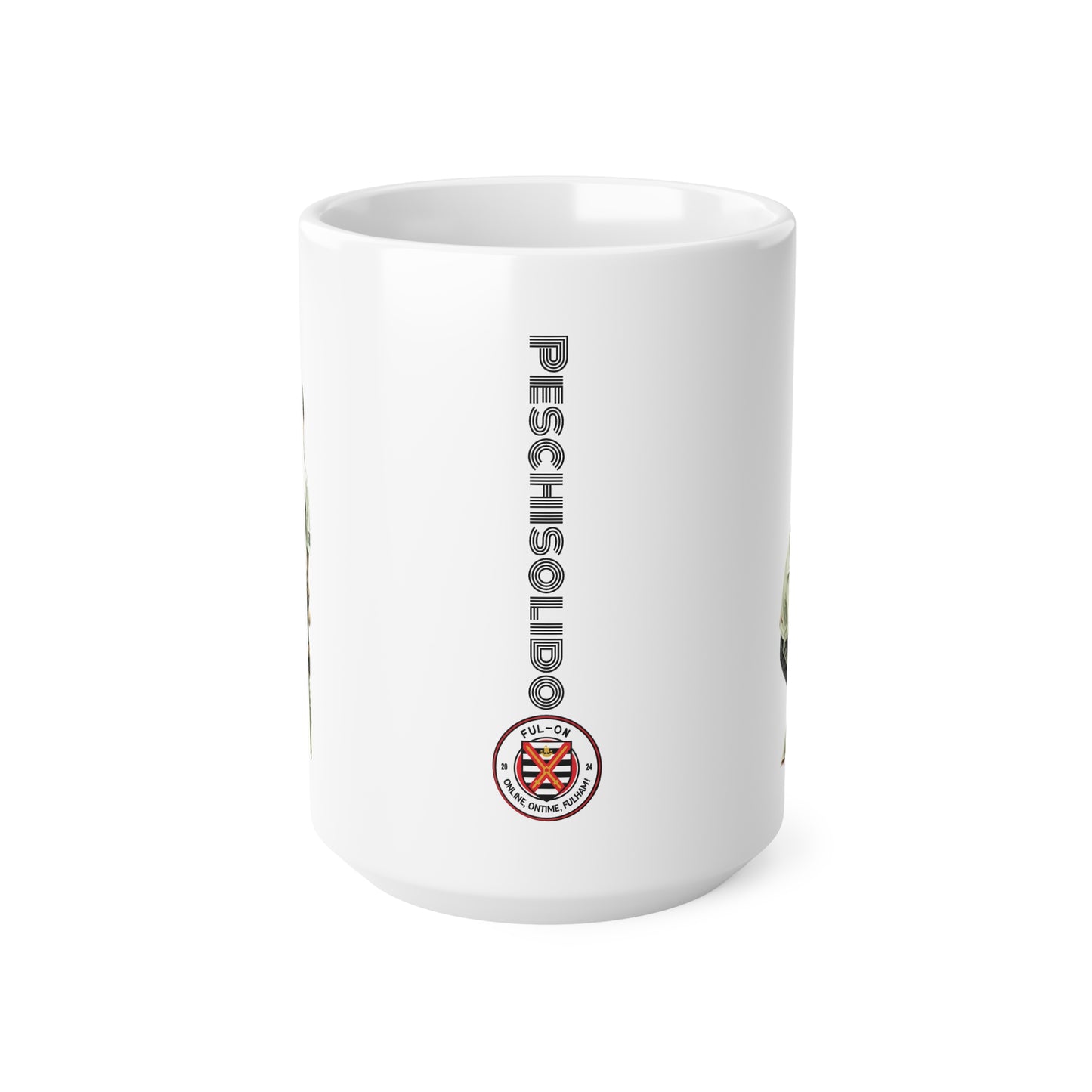 Peschisolido Ceramic Coffee Cups, 11oz, 15oz