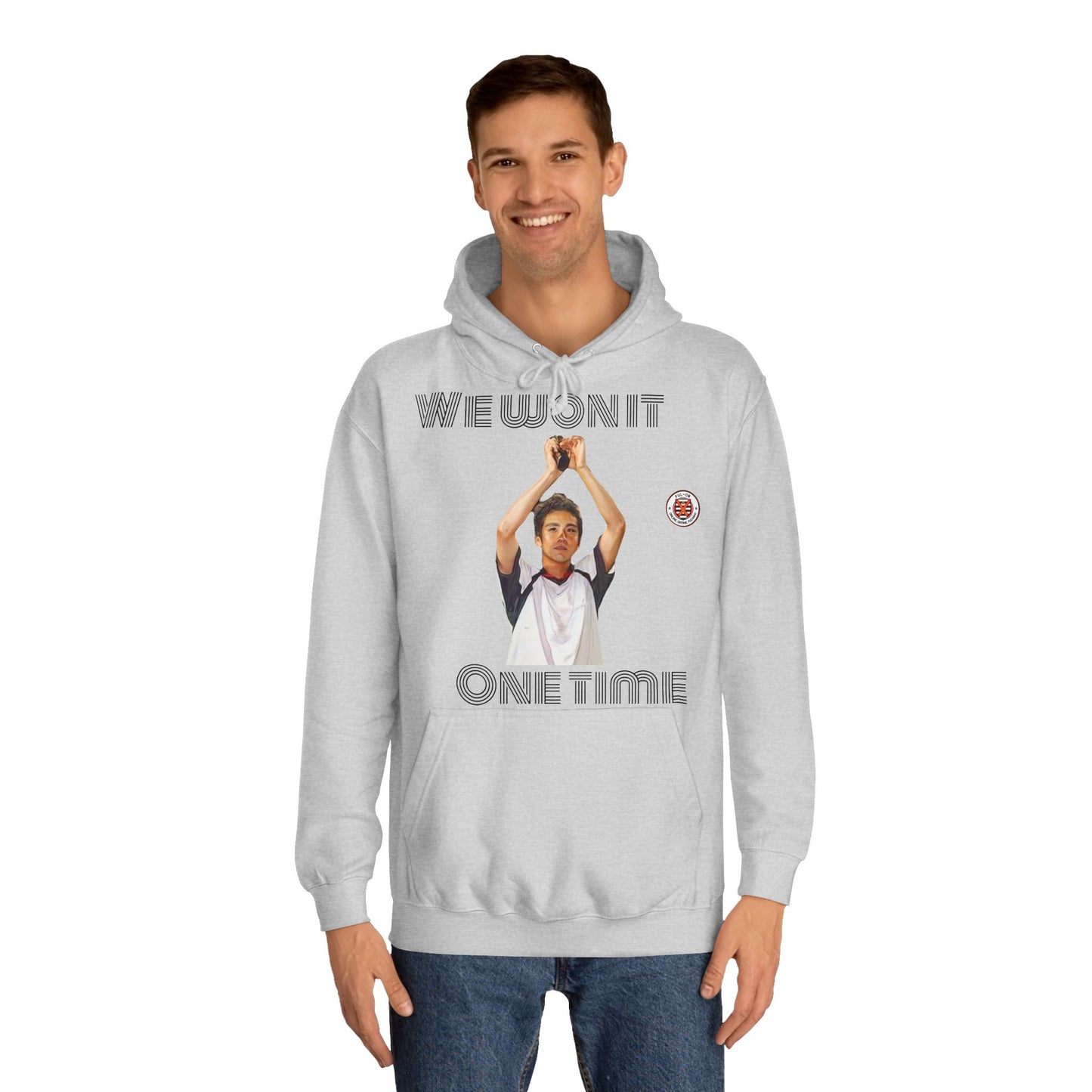 We won it Unisex College Hoodie