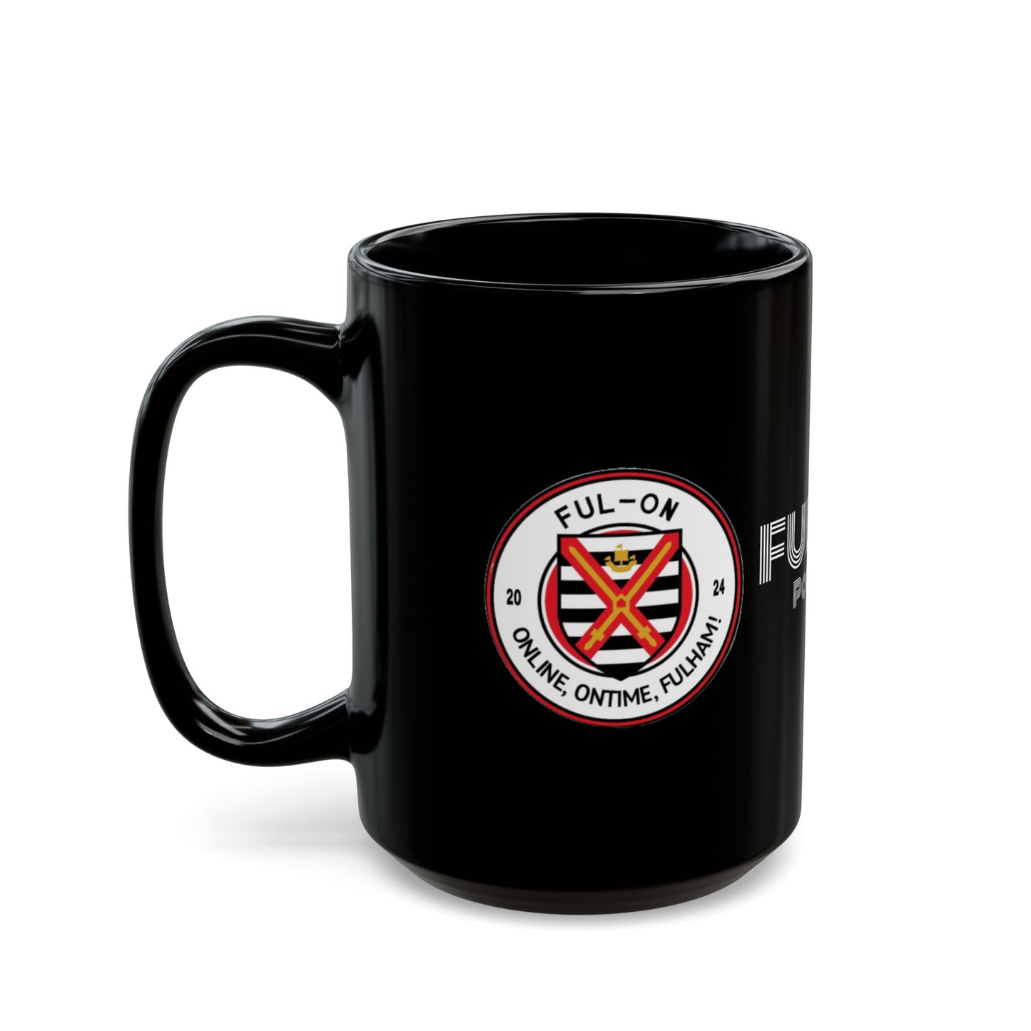 Ful-on Black Mug (11oz, 15oz) (All customers)