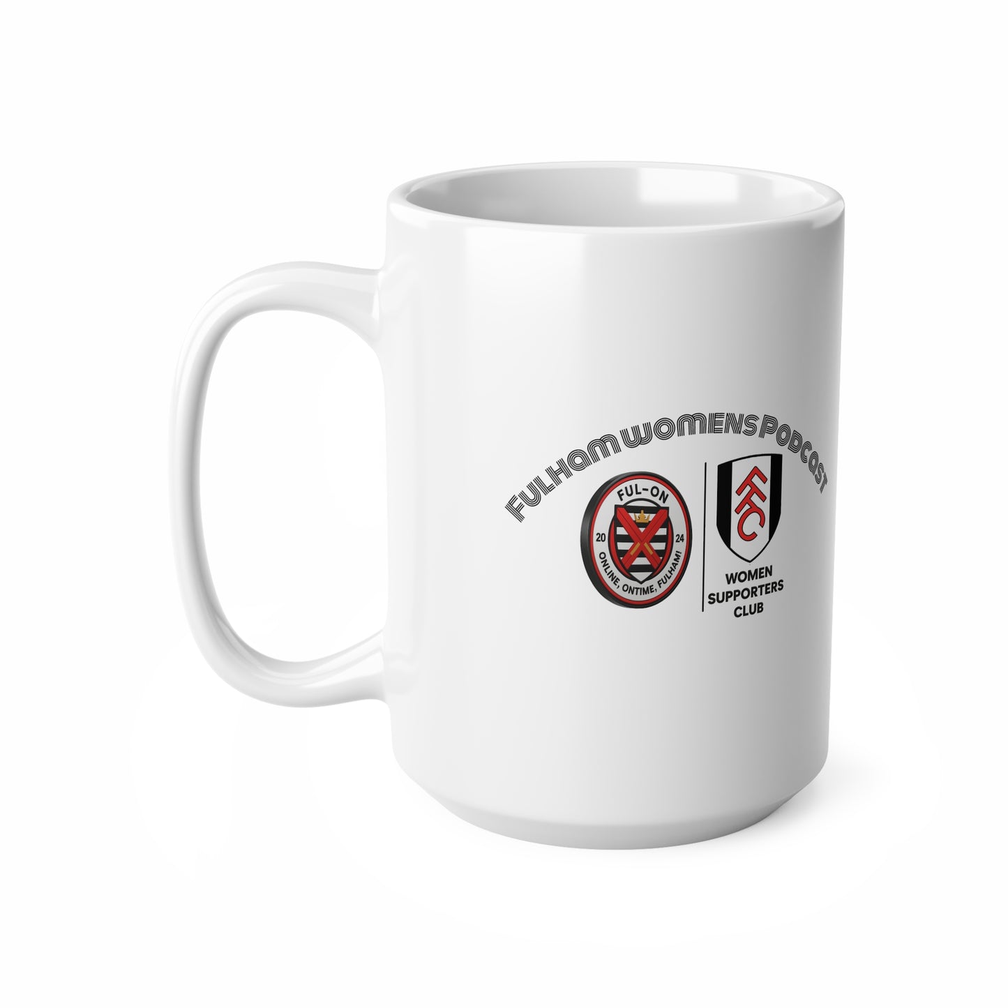 Fulham Women's podcast Mug