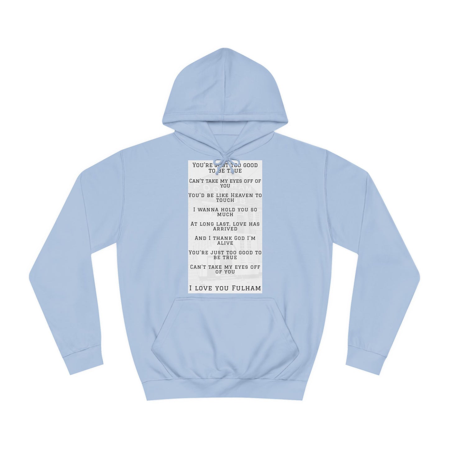 To good Unisex College Hoodie