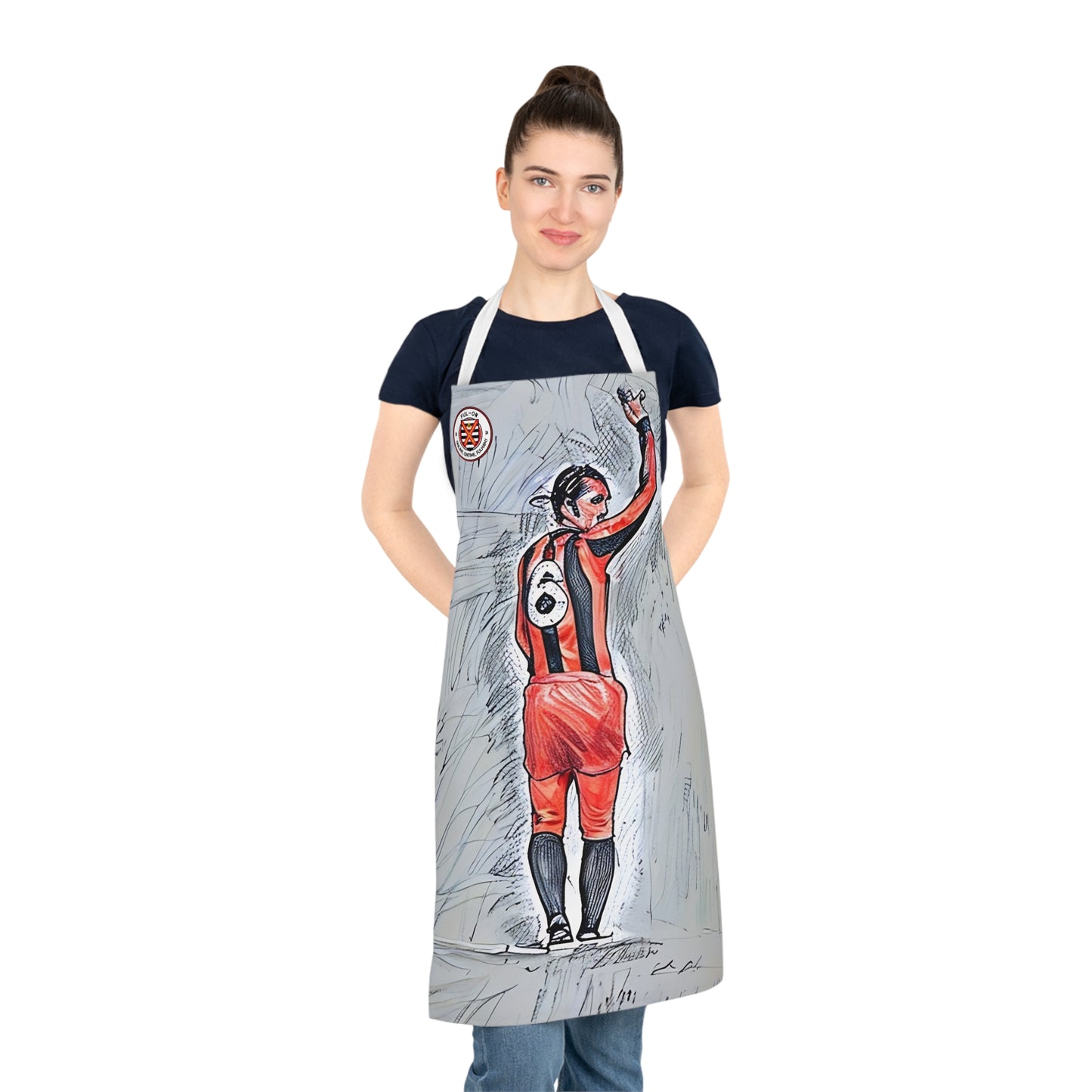 Moore fairwell Adult Apron (AOP)