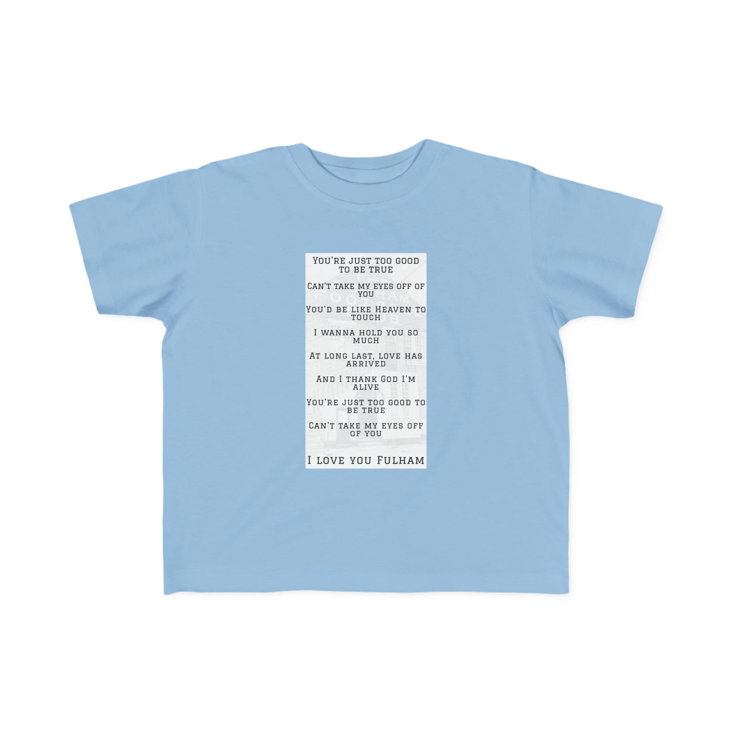 To good Toddler's Fine Jersey Tee