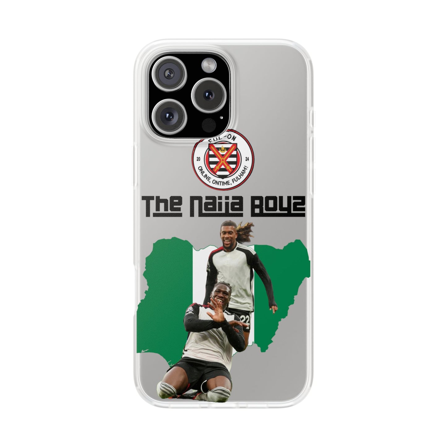 Naija boys (all customers) Flexi Cases